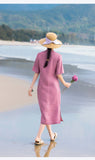 Annika Blooming Embroidery Qipao Cheongsam
