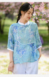 Iris Fine Qipao Cheongsam Top