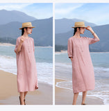 Noble Embroidered A Line Cheongsam Qipao Dress