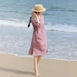 Fiorella Charming Embroidered Cheongsam Dress Improved Collar Qipao