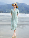 Charli Perfect Embroidery Qipao Cheongsam