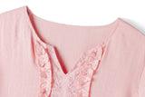 Solstice Elevated Embroidered Ruffles Cheongsam Qipao Dress