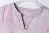 Zorina Floral V Neck Cheongsam Qipao Dress