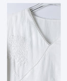 Gregarious V Neck Embroidered Cheongsam Qipao Dress