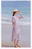 Zorina Floral V Neck Cheongsam Qipao Dress