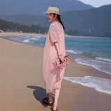 Solstice Elevated Embroidered Ruffles Cheongsam Qipao Dress