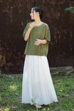 Nerissa Tie-Dye Cheongsam Top