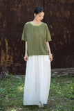 Nerissa Tie-Dye Cheongsam Top