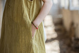 Ulrika Ramie Cotton Hand-Dyed Cheongsam Dress
