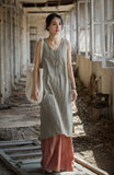 Ulrika Ramie Cotton Hand-Dyed Cheongsam Dress