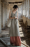 Ulrika Ramie Cotton Hand-Dyed Cheongsam Dress