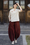 Opulence Color-Block Ramie Cotton Cheongsam Shirt