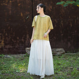 Nerissa Tie-Dye Cheongsam Top