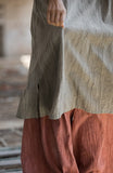 Ulrika Ramie Cotton Hand-Dyed Cheongsam Dress