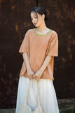 Nerissa Tie-Dye Cheongsam Top