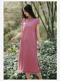 Ursula Linen Cheongsam Dress