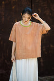 Nerissa Tie-Dye Cheongsam Top