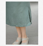 Ursula Linen Cheongsam Dress