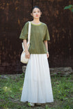 Nerissa Tie-Dye Cheongsam Top