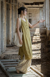 Ulrika Ramie Cotton Hand-Dyed Cheongsam Dress