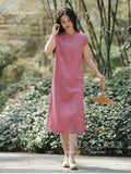 Ursula Linen Cheongsam Dress