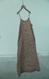 Fun Floral Ramie Sling Dress
