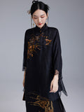 Silk Alexandria Dazzling Qipao Cheongsam Top