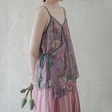 Aurora Delightful Qipao Cheongsam Slip Top