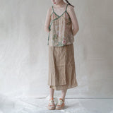 Aurora Delightful Qipao Cheongsam Slip Top