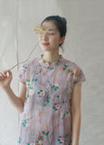 Camellia Cheongsam Dress