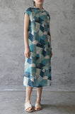 Cirrus Mosaic Print Cheongsam Dress