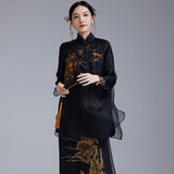 Silk Alexandria Dazzling Qipao Cheongsam Top