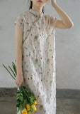 Cute Vines Qipao Cheongsam Dress