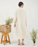 Linen Cheongsam Dress